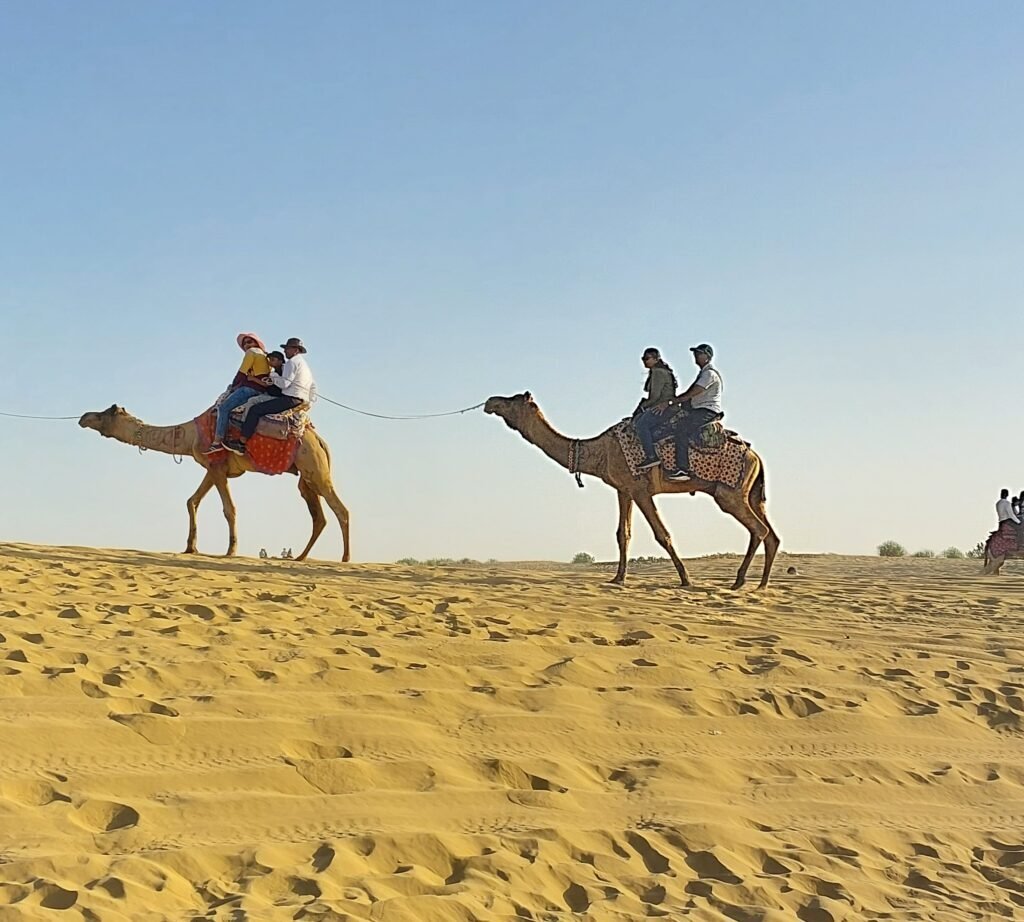 Camel_rides_in_Jaisalmer_Thar Desert